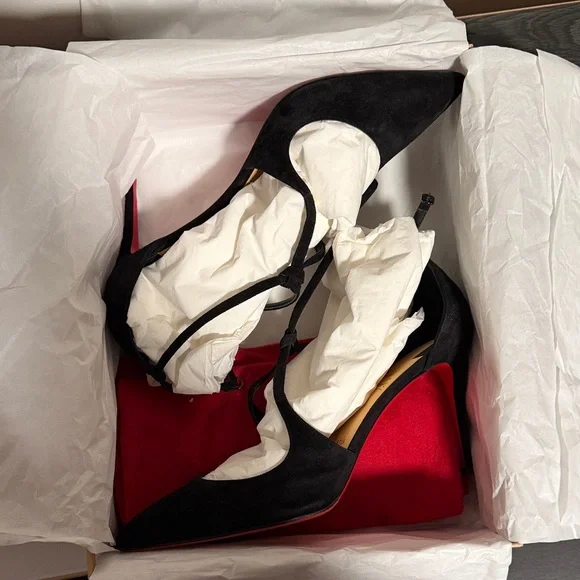 Christian Louboutin Black Heels - Picture 2 of 12